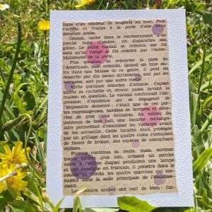 Carte en Aquarelle – Bulles roses et violettes