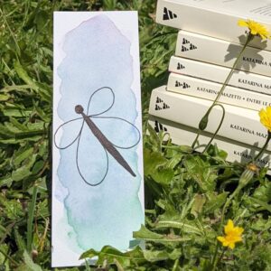 marque page libellule