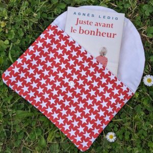 Pochette en Tissu pour Livre de Poche – Etoiles