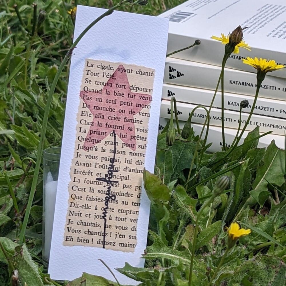 marque page etoile magnifique