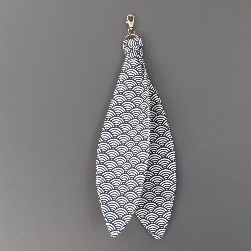 bijou sac bleu et blanc 5