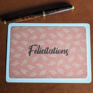 Carte Félicitations